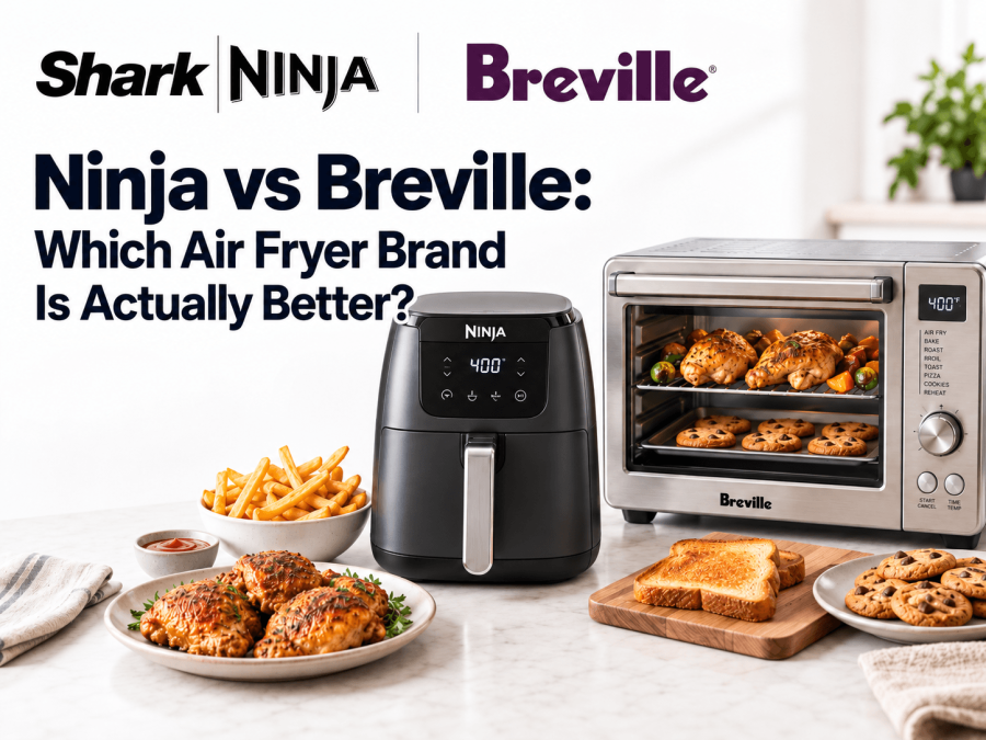 Ninja vs Breville: Which Air Fryer Brand Is Actually Better?