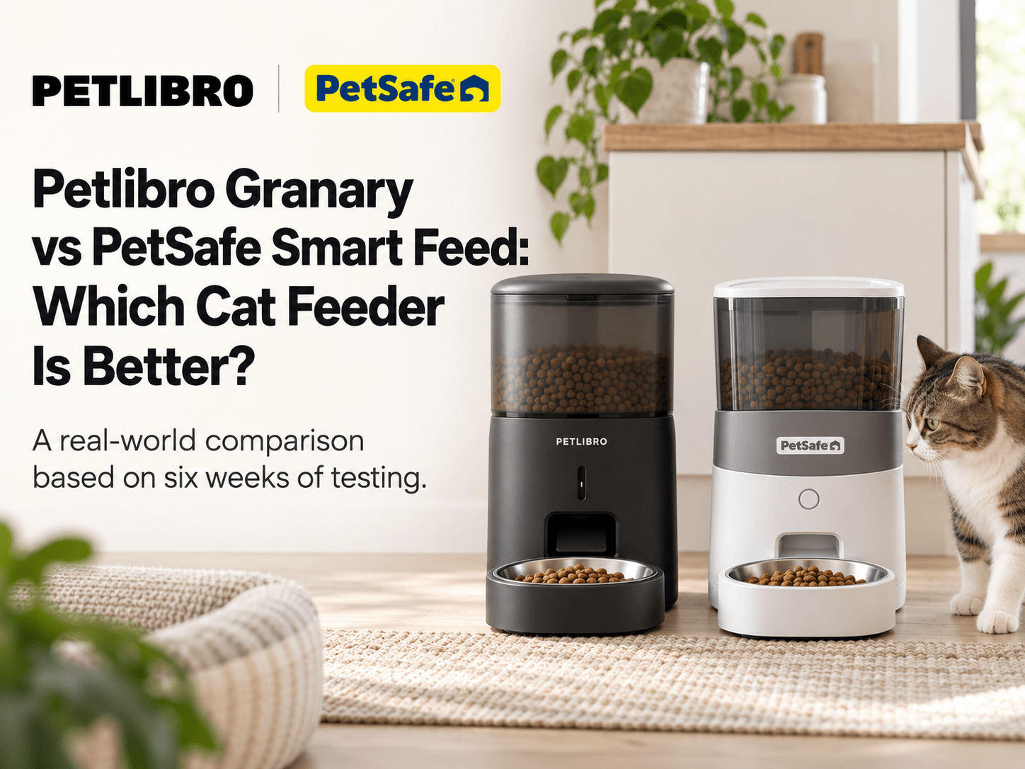 Petlibro Granary vs PetSafe Smart Feed: Which Cat Feeder Is Better?