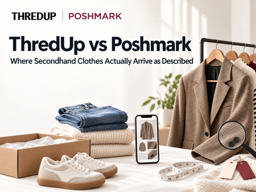 ThredUp vs Poshmark: Where Secondhand Clothes Actually Arrive as Described